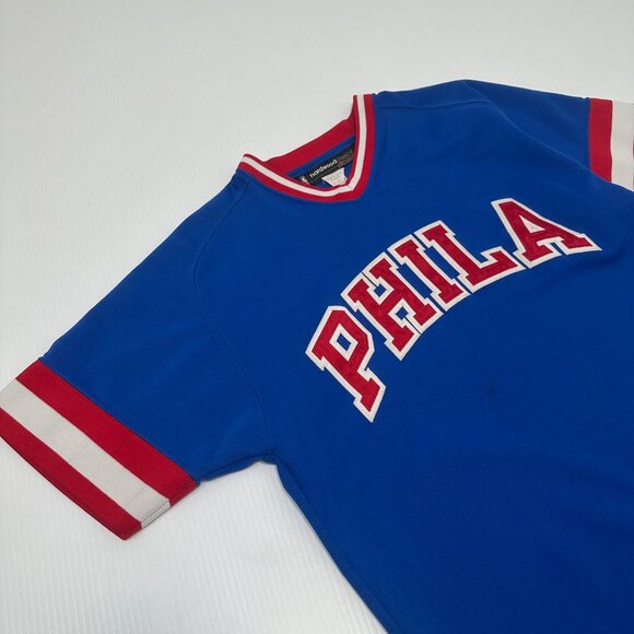 Reebok NBA Philadelphia Sixers Warm Up Shirt L - Picture 2 of 6